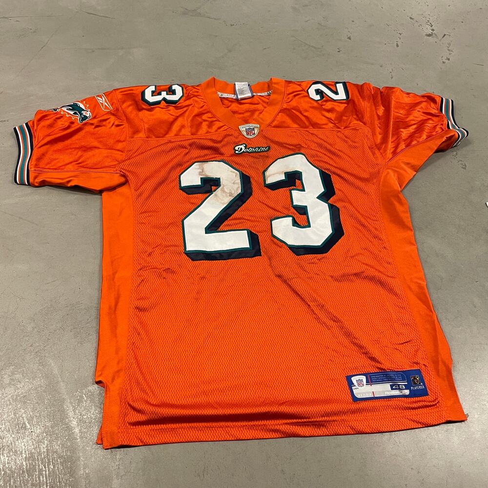 Vintage thrashed Patrick surtain Miami dolphins jersey